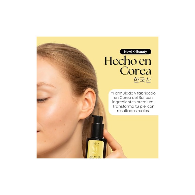 Sqin Luxiena Serum Baba de Caracol Coreano, Mucina de Caracol