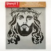 Jesus Stencil Durable Quality Reusable Stencils for Painting - Create