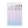 10pcs Nail Art Brush DIY Exquisite Pattern Nail Painting Drawing