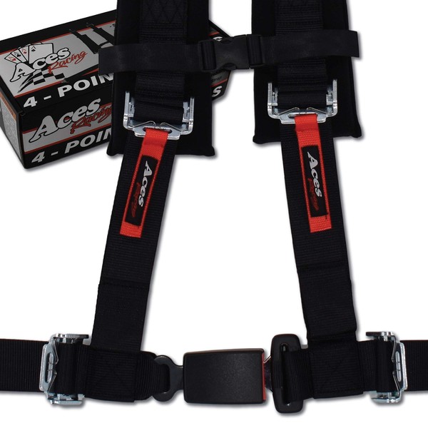 Aces Racing 4 Point Harness with 2 Inch Padding (Ez