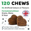 BUGALUGS BUGALUGS Calming Treats for Dogs - Helps Stress, Fear,