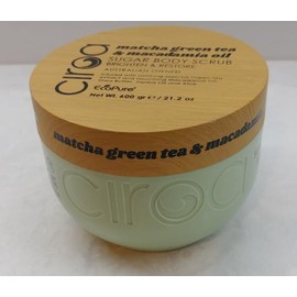 Ciroa, Matcha Green Tea & Macadamia Oil, SUGAR BODY SCRUB, 21.2 oz (600gr) Brighten & Restore, (Pack of One)