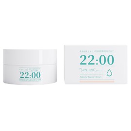 Anetos 22:00 Anetos Balancing Treatment Cream, CICA, B5, Ceramide Blend, Highly Moisturizing, Moisture Cream, Barrier Support, Rough Skin, Dry Care, Panthenol, Sensitive Skin, Flagging Skin, Dry Skin, 1.8 oz (50 g)