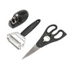 Professional Black Kitchen Knife Set, Chef Knife Set & Steak