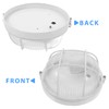 MERRYHAPY 1pc Sauna Lighting Anti-high Bulkhead Light LED Wall Lamp