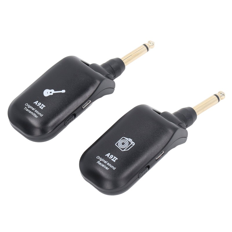 Guitar Receiver Transmitter Set Plug and Play Wireless Transmitter Receiver