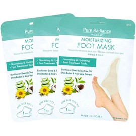 Pure Radiance by CALA Moisturizing Foot Masks 3 Pairs.