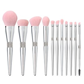 Makeup Brush Set, Blending Brush for Makeup, 11PCS Makeup Brushes Kit, Eyeshadow Concealer Blush Powder Bronzer Applicator for Beginner