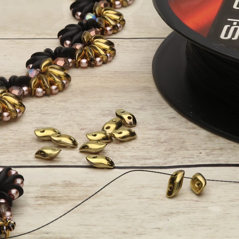 The Beadsmith S-Lon Fire – Braided and Fused Bead Thread