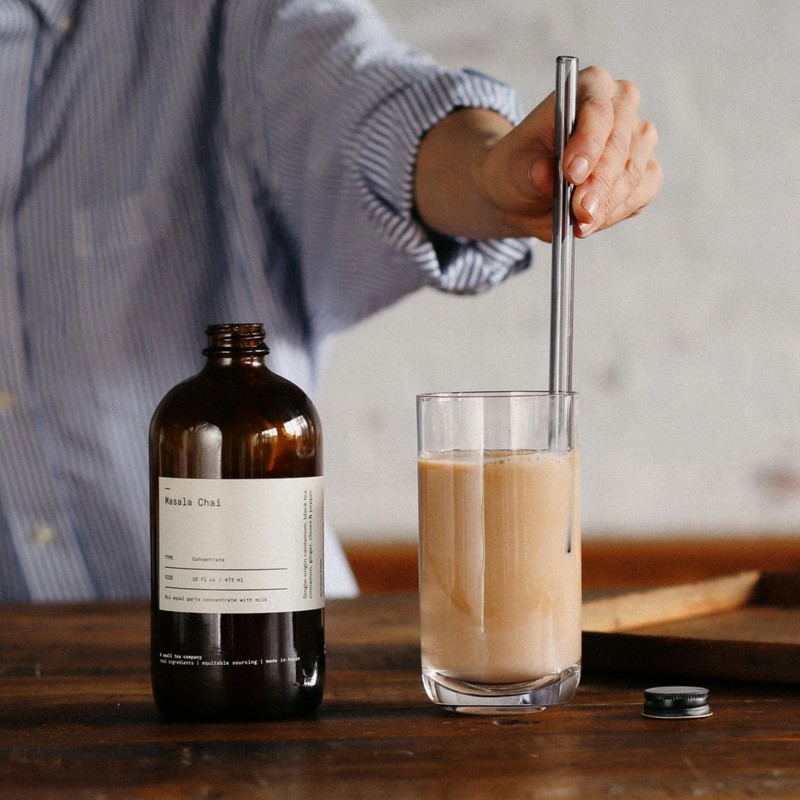 Dona Original Masala Chai Concentrate, Small-Batch, Single-Origin Spices, Hot or