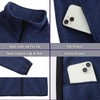 Dolcevida Fleece Zip Up Jacket For Women Light Sweater Jacket