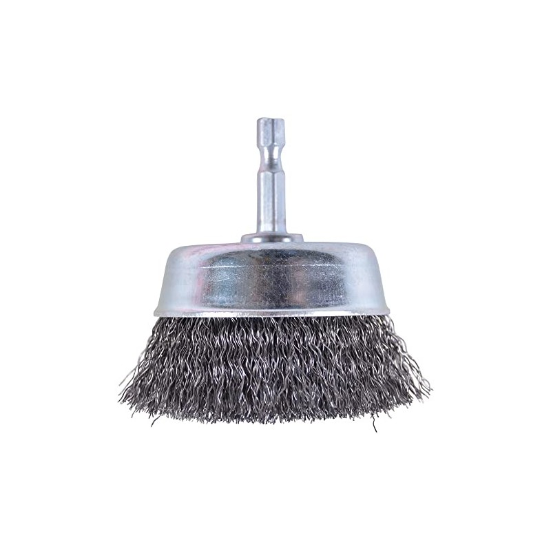 Makita P-66905 Cup Brush Diameter 75 mm, Corrugated, Galvanised Steel