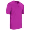 Champro Boys' Turn Two Lightweight Baseball/Softball Jersey, Fuchsia, Youth Large