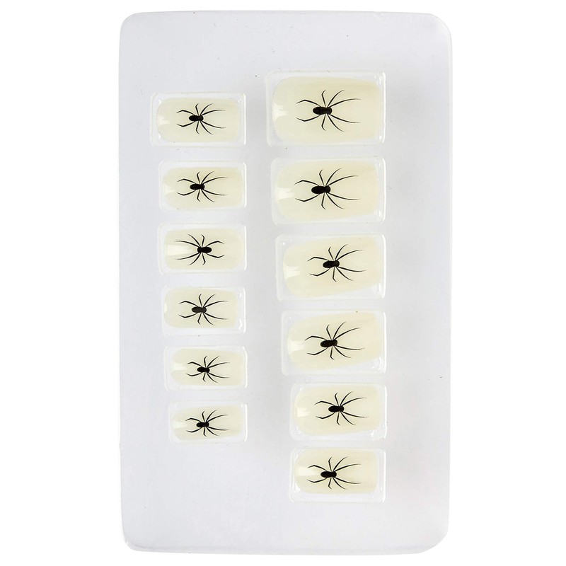 WIDMANN ? Set 12 Nail Glow Spiders Car Womens, vd-wdm05356,