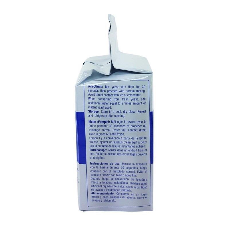 Fleischmann's Instant Dry Yeast Vacuum Pack (1 Lb) (Package may