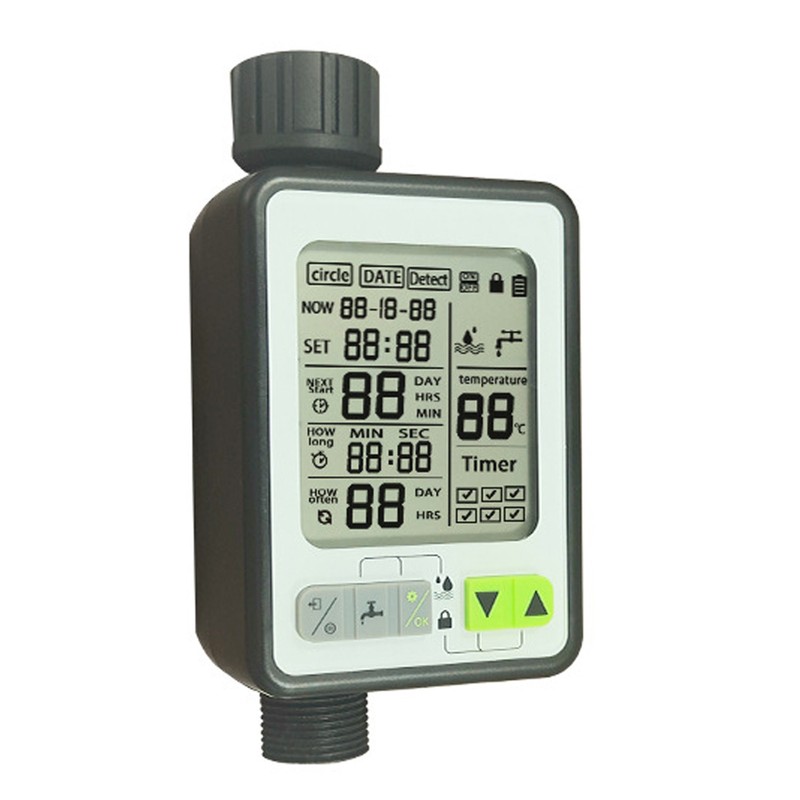 Watering Timer Automatic 3 Modes Rain Sensing Sprinkler Timer for