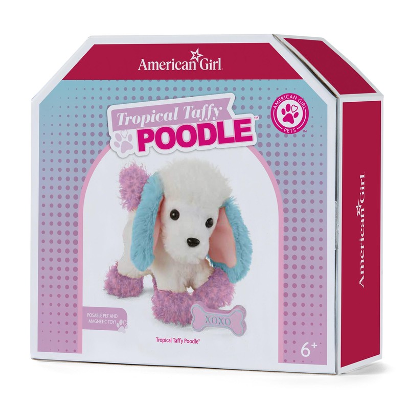 American Girl Truly Me Tropical Taffy Poodle Pet with Pink