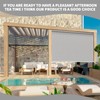 Lihopefe Roller Blind Accessory Set, Universal Replacement Mounting Brackets of