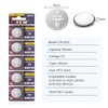 YKM 10 Pack CR1620 Battery Long Lasting Leak Proof 1620