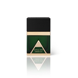 Maison GHandour Royal Oud Emerald | Luxury Perfume for Men and Women | Unisex Perfume with Notes of Cassis, Litchi, and Mandarin Orange | Oud Perfume For Women & Men | 100ml Eau de Parfum