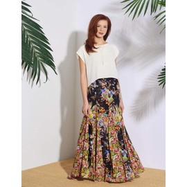 Simplicity Sewing Pattern S8923R5 Misses' Pull-On Skirts, Paper, White, Various