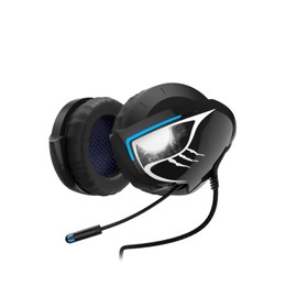 uRage SoundZ 500 Wired Gaming Headset Black with Retractable Microphone USB Port