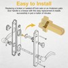 4 Pack Replacement Andersen hinged Patio Door Lock Actuator, Compatible