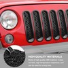 Insertos de rejilla de malla para Jeep Wrangler JK &