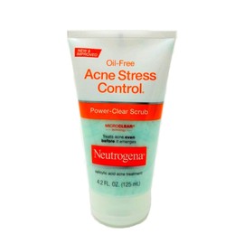Neutrogena Acne Stress Control, Power-Clear Scrub, 4.2 Ounce (Pack of 3)