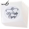 Fun Wedding Handkerchiefs | Set of 6 | No Ugly