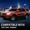PIT66 Roof Rails Rack End Cover Shell Compatible with Toyota