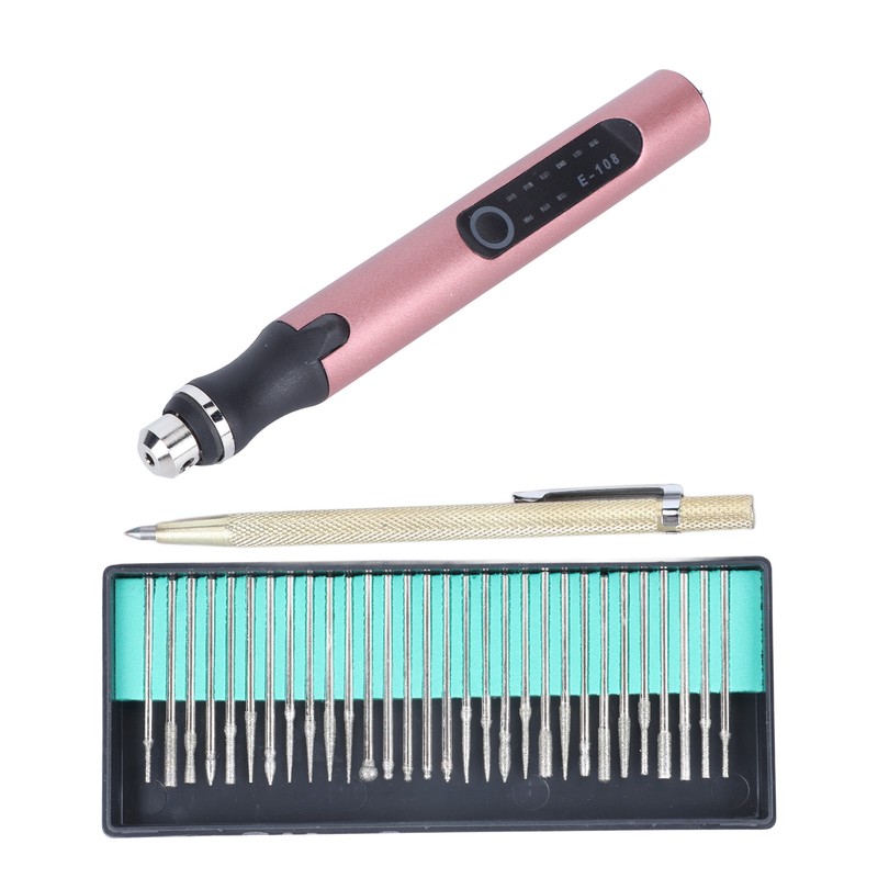 Cordless DIY Electric Engraving Pen 3.6V 8W 3 Levels Speed