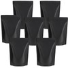 Durimoiy 50 Pack Matte Black Mylar Stand Up Bags, Smell