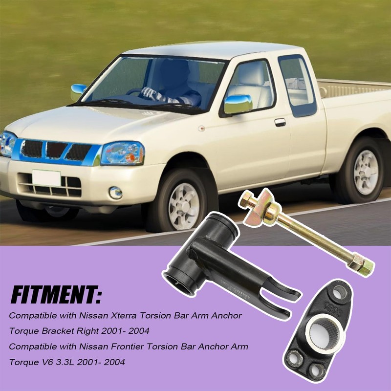 XQSMWF Right Torsion Bar Arm Anchor Bracket Compatible with Nissan