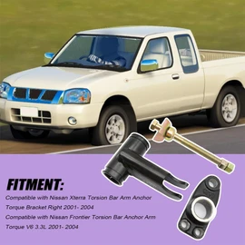 XQSMWF Right Torsion Bar Arm Anchor Bracket Compatible with Nissan Xterra Frontier 3.3L V6 2001 2002 2003 2004 Replace # 54210-9Z000 54080-2S600