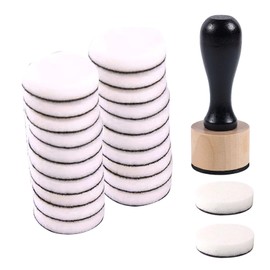 23 Packs Mini Ink Blending Tool Set, 1 Mini Applicator Tools and 22 Replacement Foam Pads for Scrapbooking Painting Drawing Art SuppliesInk Tools and More (1 Blending Tool +22 Foams)