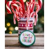 Peppermint Flavored Candy Cane | Red & White Stripes Individually