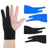 EastyGold Artist Drawing Tablet Gloves Two Finger Graphics Painting Glove