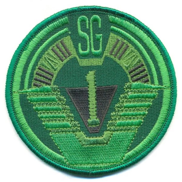 STARGATE SG-1 GREEN COLOR PATCH - SG1gc