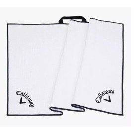 Callaway Golf Players Towel 30" x 20" - White