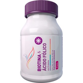 Essential Nutrition Biotina  Ácido Fólico 45 cápsulas de 500 mg                                                                                       