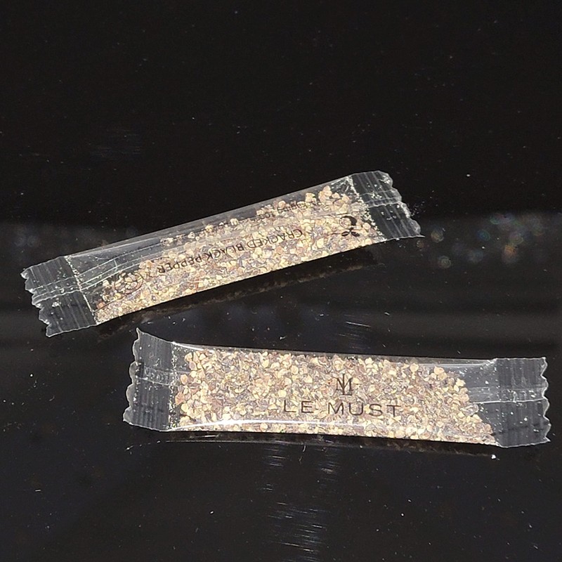 All Natural Sea Salt and Pepper Assortment - Biodegradable Compostable