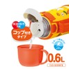 Thermos FJO-600WFB Y Vacuum Insulated 2-Way Bottle, 0.6L/0.64L Miffy Yellow