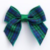 Italian Options Tartan Ribbon Bows 12-Piece Pack, 4 cm Bow