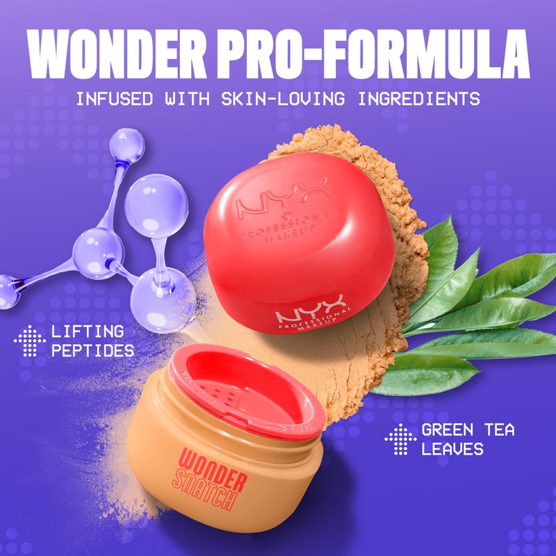 NYX PROFESSIONAL MAKEUP Wonder Snatch Setting Powder, Lifting Loose Powder