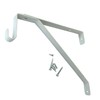 Desunia Oval Closet Rod Shelf Bracket - Adjustable for Rear