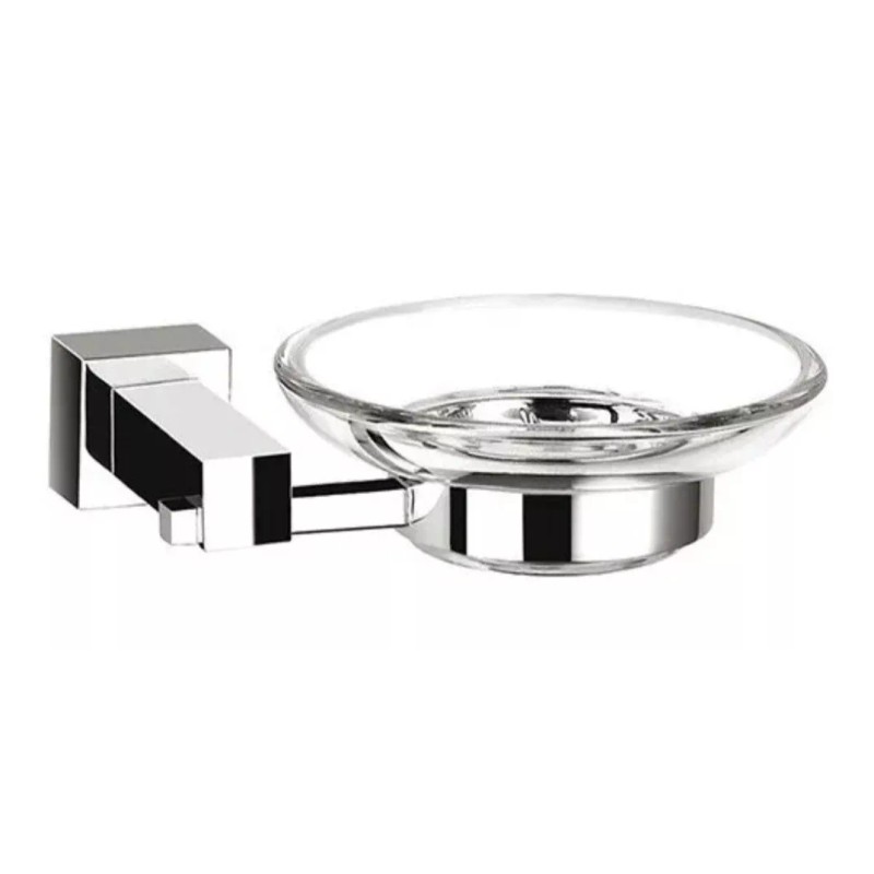 Cristalia Jabonera Plato De Cristal Transparente Repuesto Para Baño