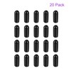 DMiotech 20pcs 4mm ID Black Screw Screw Protection Rubber End