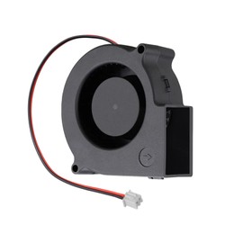 Ronyaoko 75mm Blower Fan 75 x 30mm Radial Fan ，Turbo Case Cooler 12V Centrifugal Turbine Cooling for Exhaust Ventilation Replacement