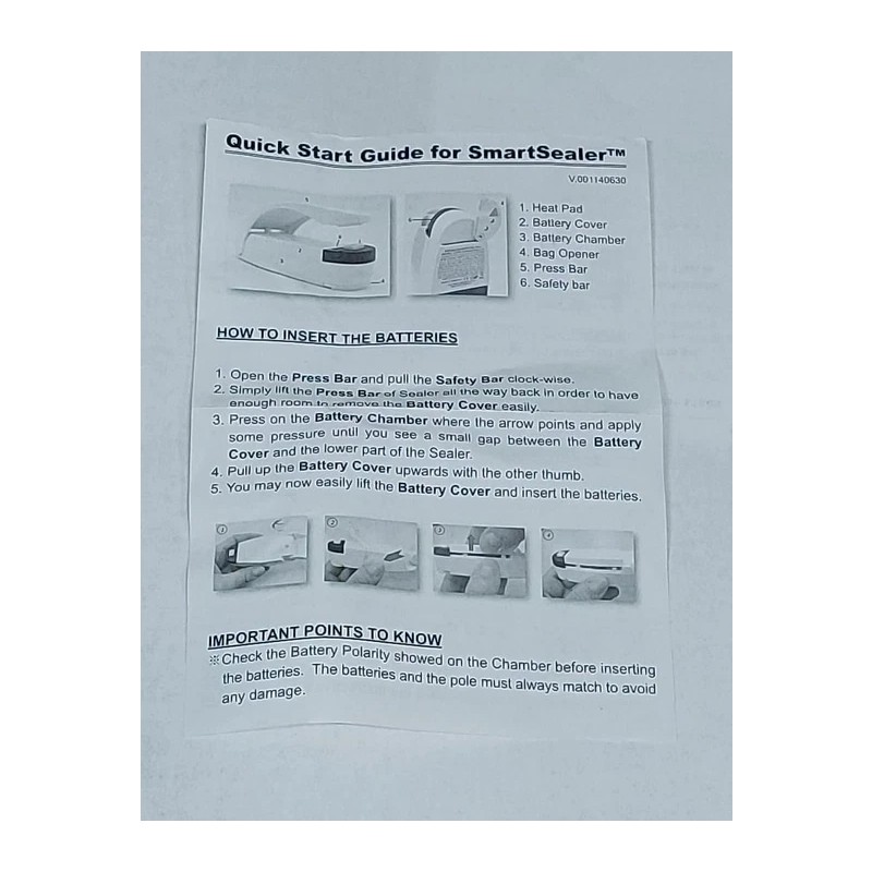 SmartSealer $25 SmartSealer Storage Bag Sealer - Green